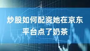 炒股如何配资她在京东平台点了奶茶