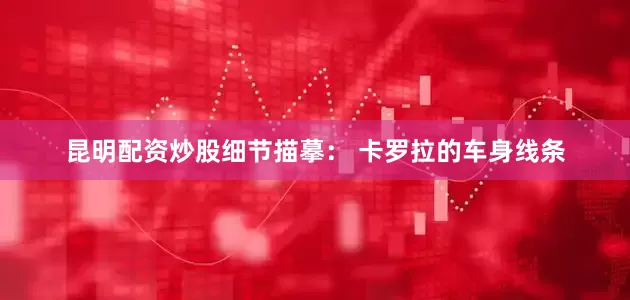 昆明配资炒股细节描摹： 卡罗拉的车身线条